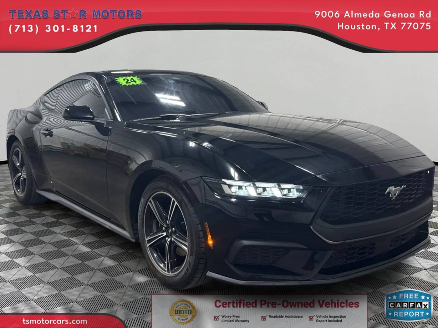 2024 Ford Mustang EcoBoost — Coupe — 54,095 mi — Houston, TX