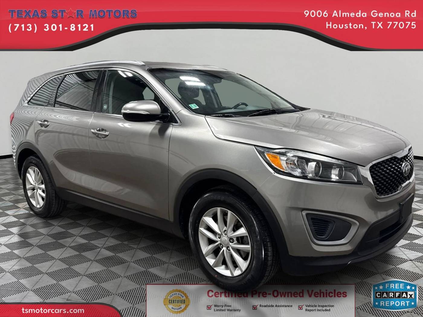 2017 Kia Sorento LX — SUV — 87,904 mi — Houston, TX