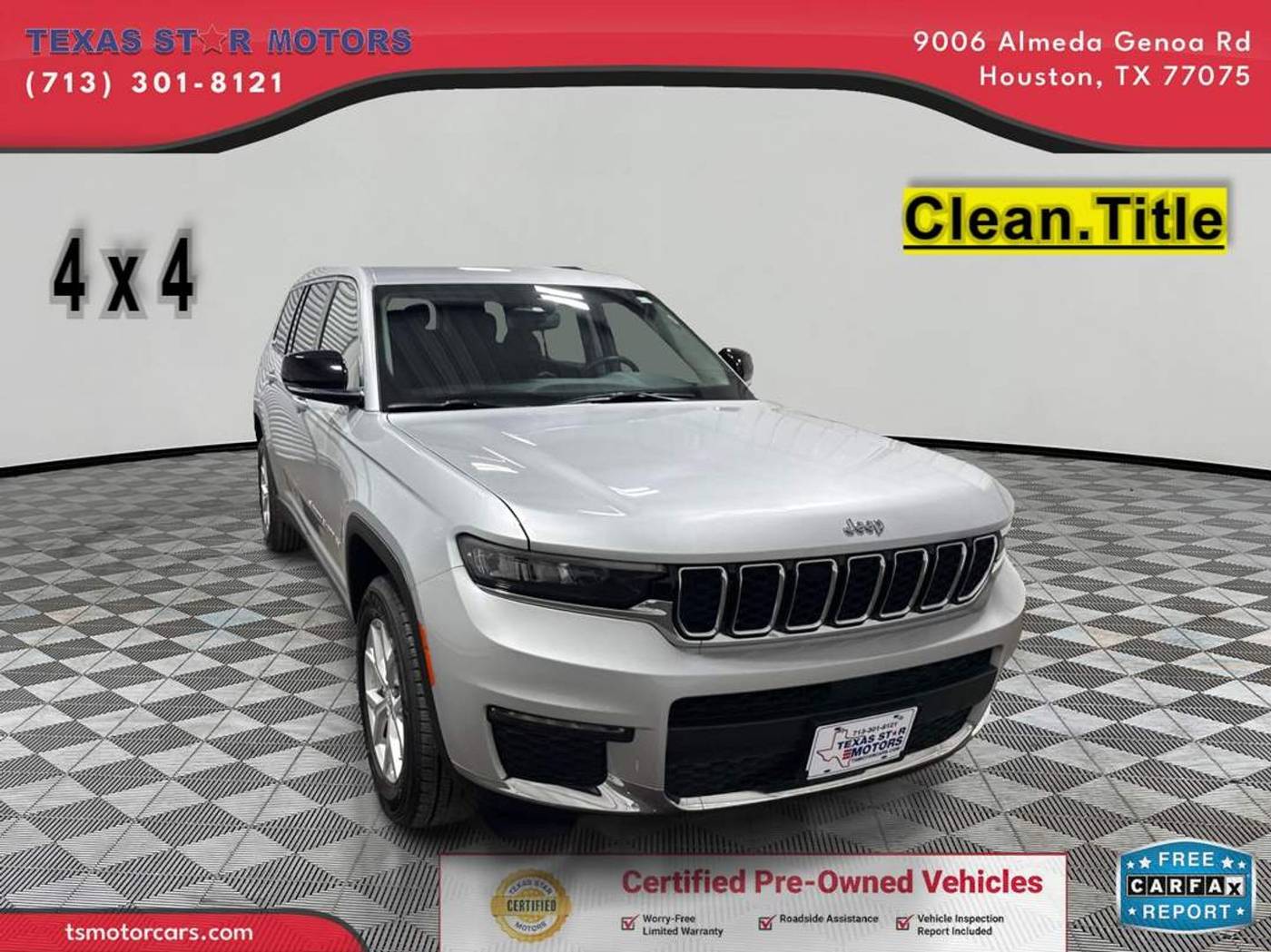 2023 Jeep Grand Cherokee Limited — SUV — 45,857 mi — Houston, TX