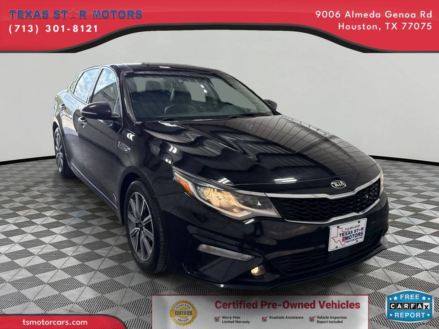 2019 Kia Optima EX — Sedan — 46,393 mi — Houston, TX