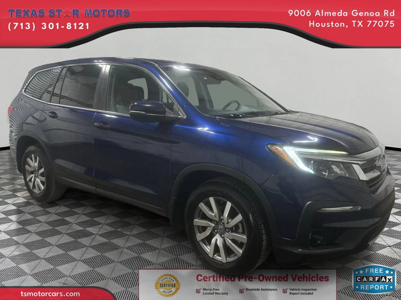 2020 Honda Pilot EX — SUV — 57,037 mi — Houston, TX