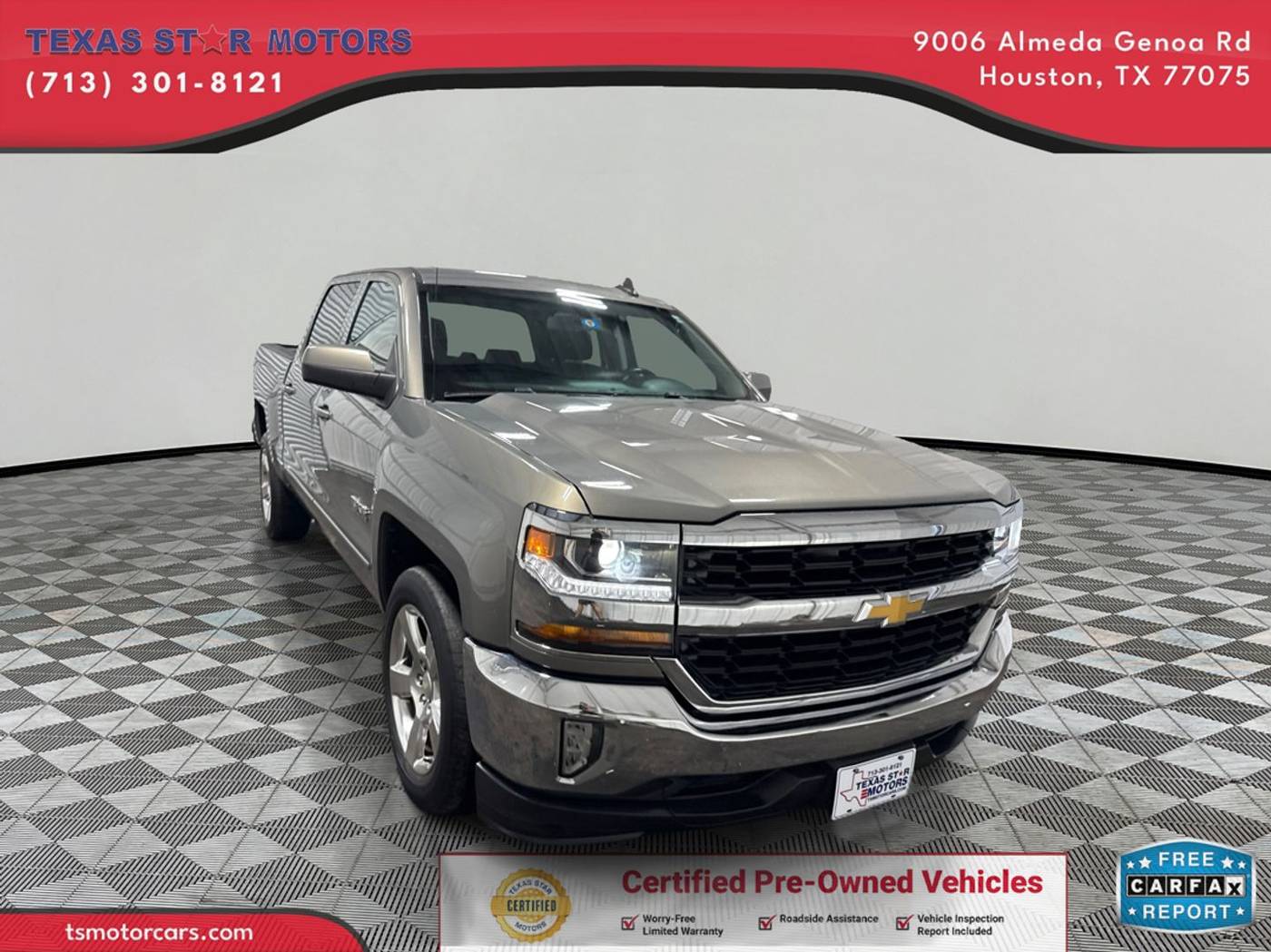 2017 Chevrolet Silverado 1500 LT — Pickup Truck — 77,709 mi — Houston, TX