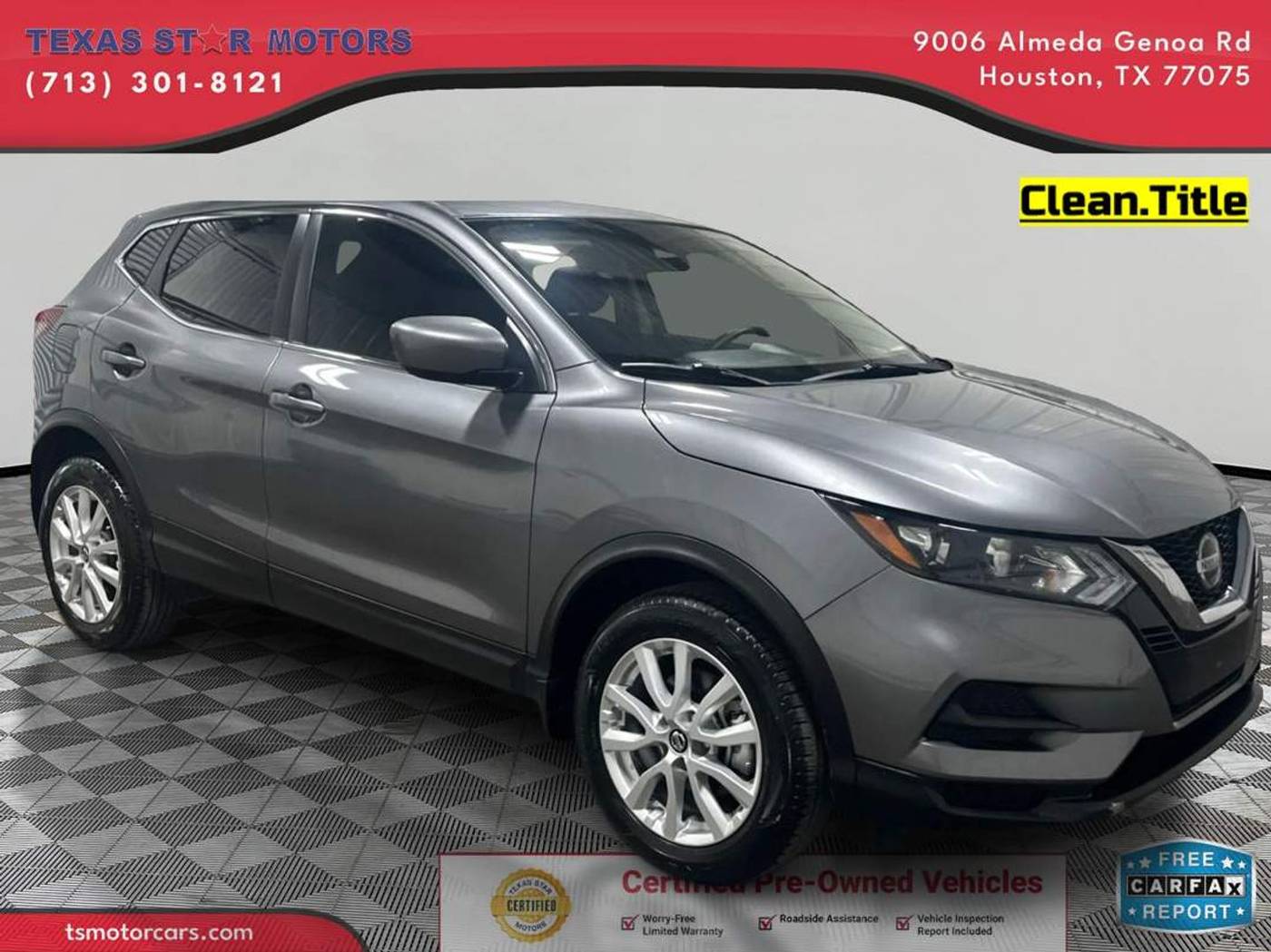 2021 Nissan Rogue Sport S — SUV — 64,155 mi — Houston, TX