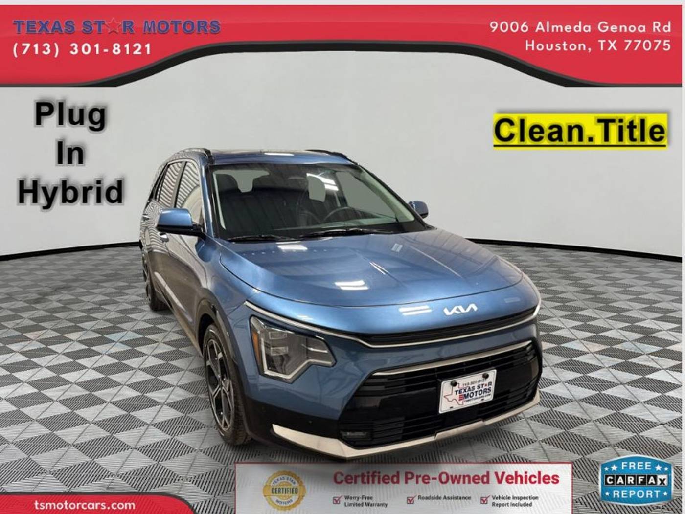 2023 Kia Niro Plug-In Hybrid SX Touring — SUV — 62,414 mi — Houston, TX