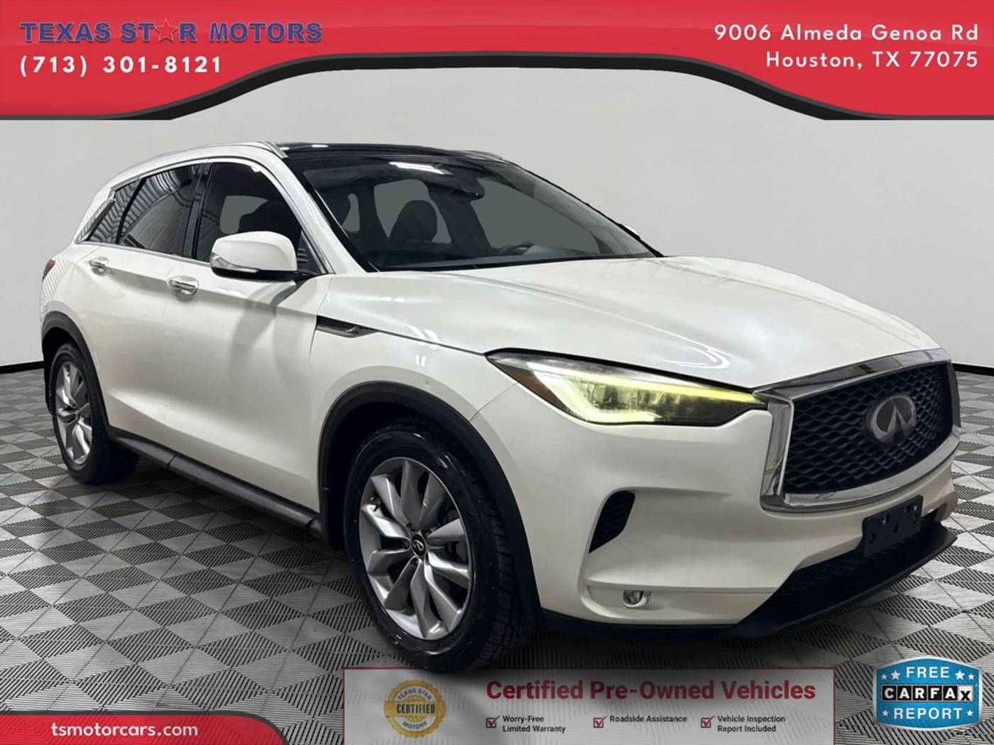 2020 INFINITI QX50 LUXE — SUV — 44,055 mi — Houston, TX