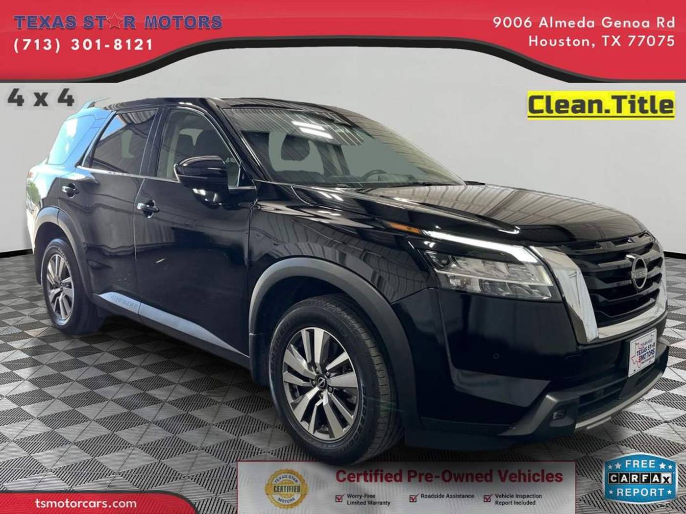 2022 Nissan Pathfinder SL — SUV — 66,738 mi — Houston, TX