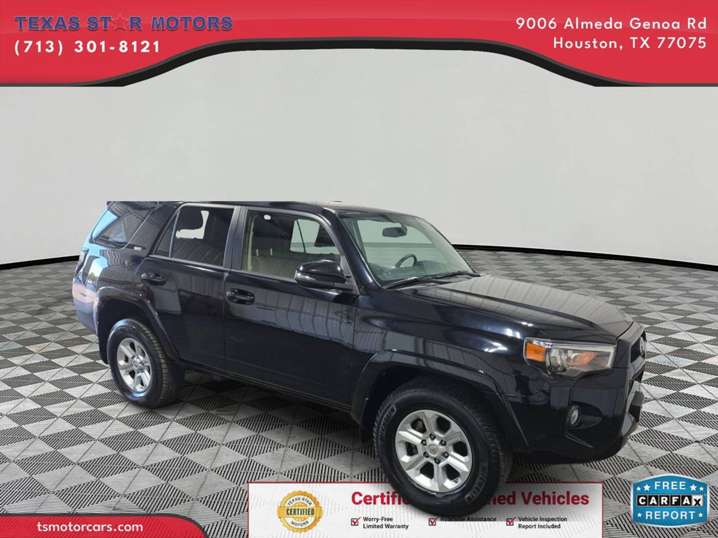 2019 Toyota 4Runner SR5 Premium — SUV — 73,927 mi — Houston, TX