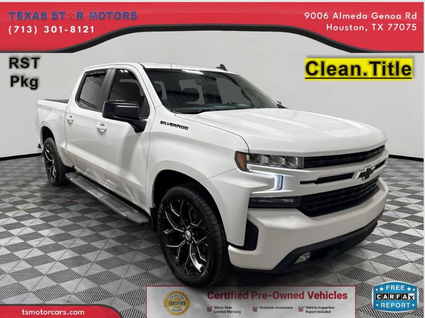 2021 Chevrolet Silverado 1500 RST — Pickup Truck — 90,159 mi — Houston, TX