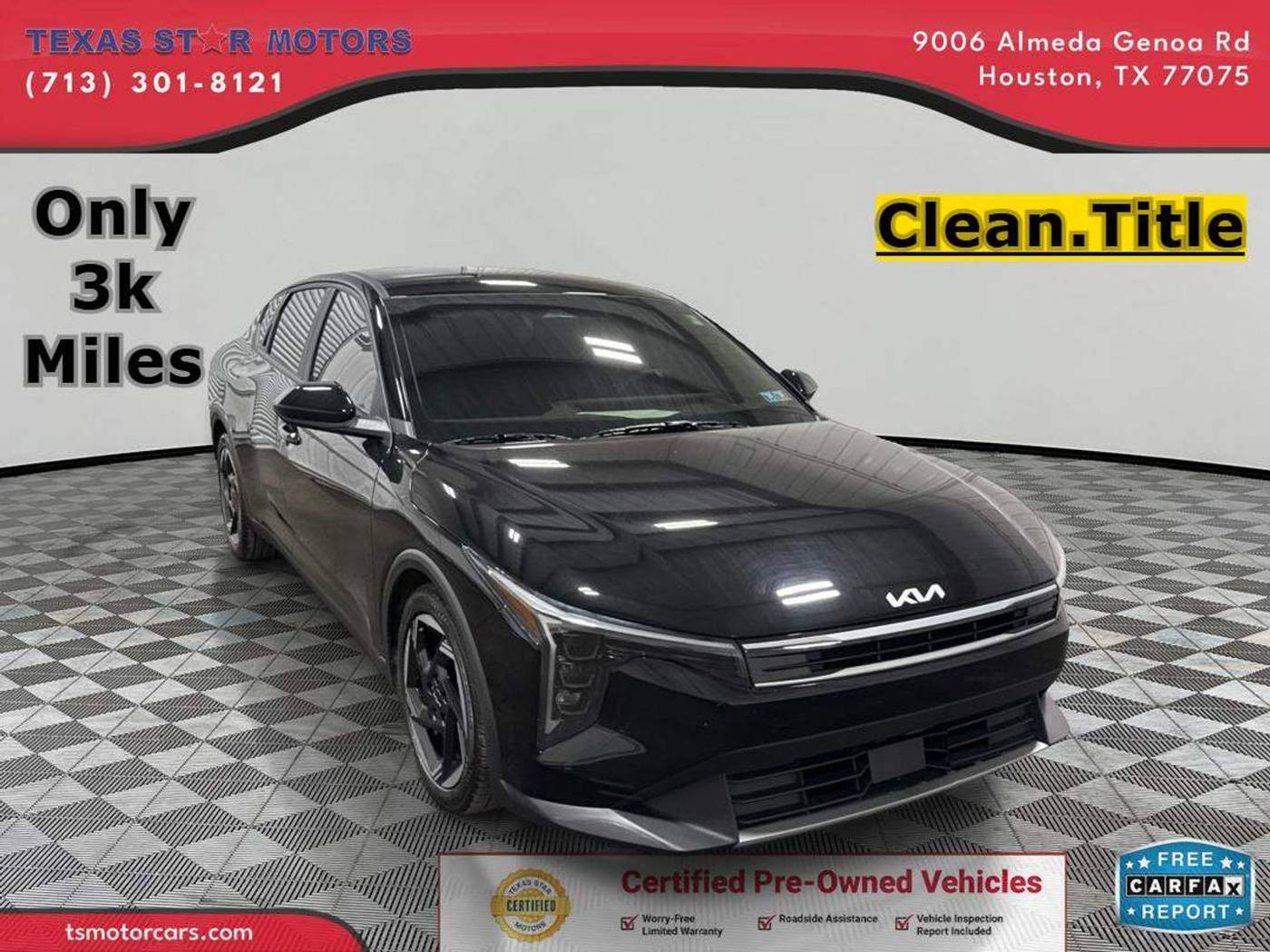 2025 Kia K4 EX — Sedan — 3,117 mi — Houston, TX