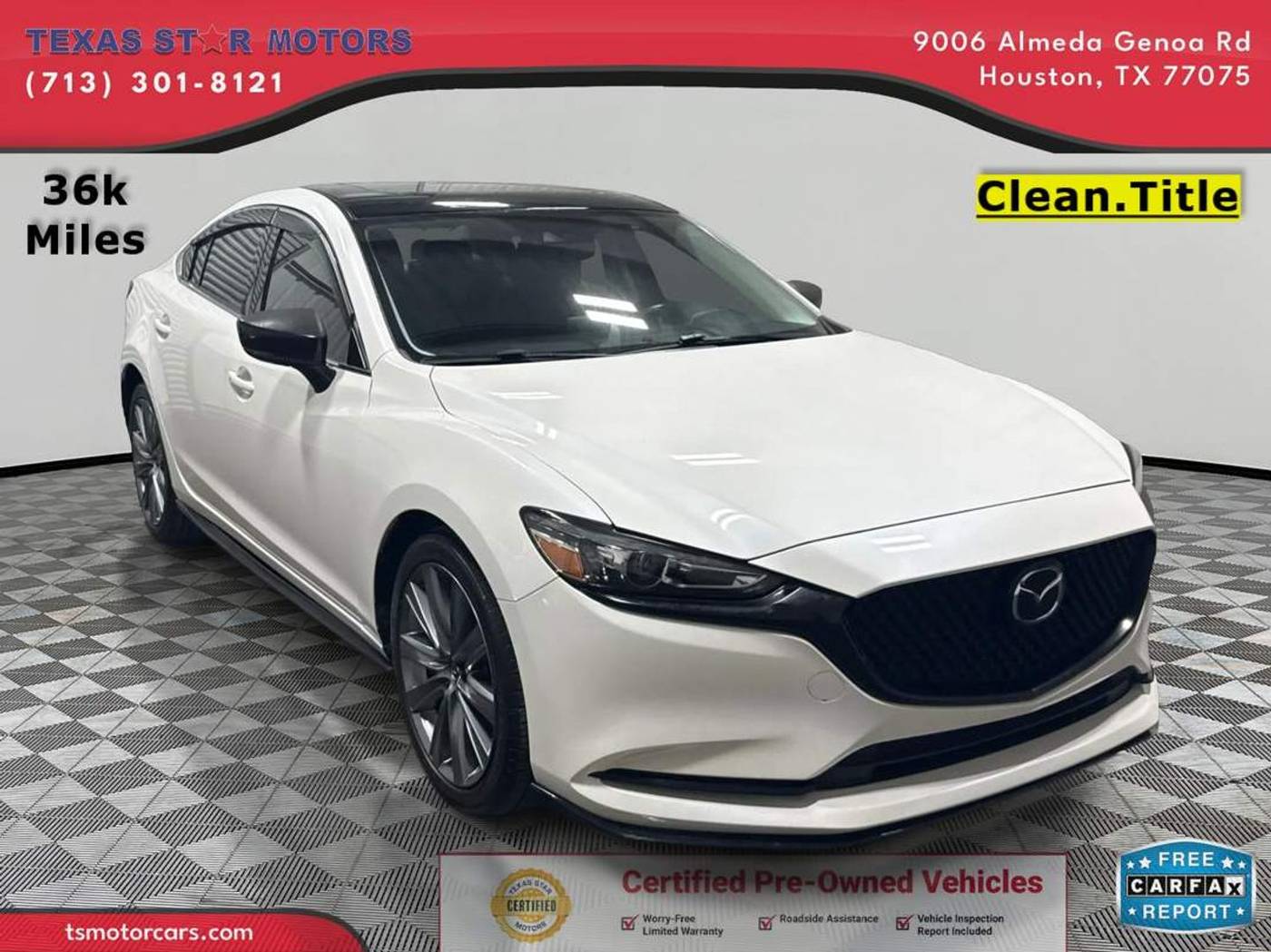 2020 Mazda Mazda6 Grand Touring — Sedan — 36,686 mi — Houston, TX