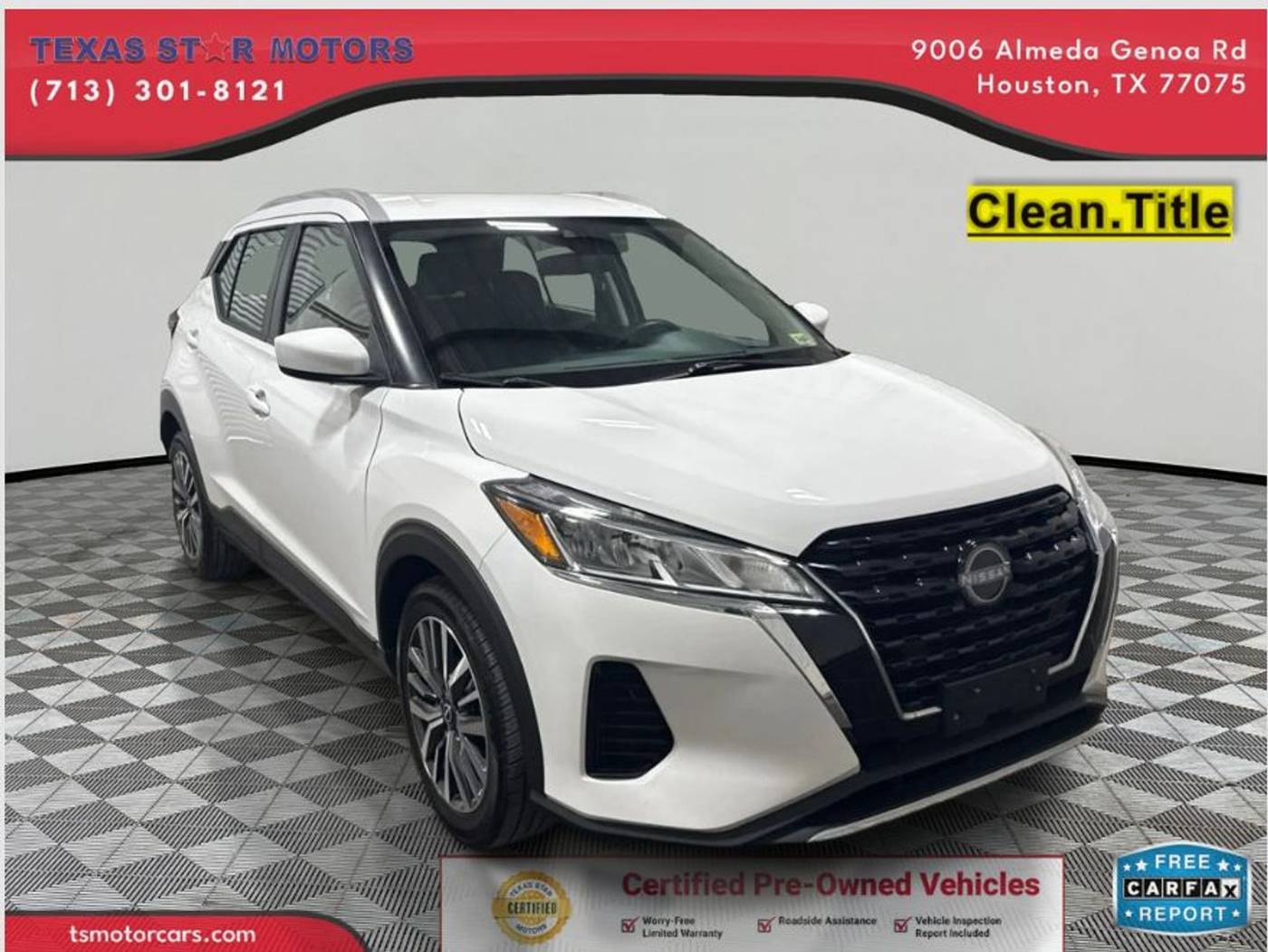 2022 Nissan Kicks SV — SUV — 69,849 mi — Houston, TX