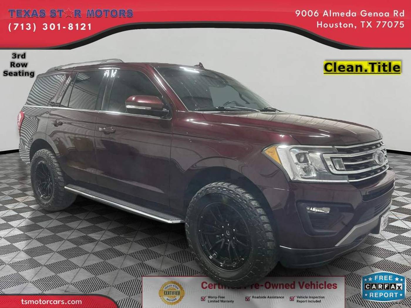 2020 Ford Expedition XLT — SUV — 76,687 mi — Houston, TX