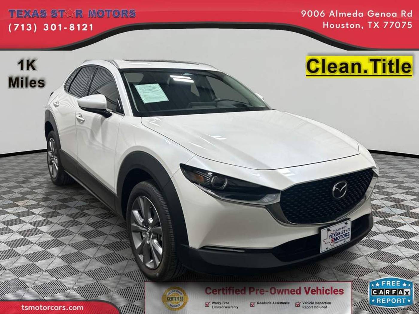 2024 Mazda CX-30 Premium — SUV — 1,687 mi — Houston, TX
