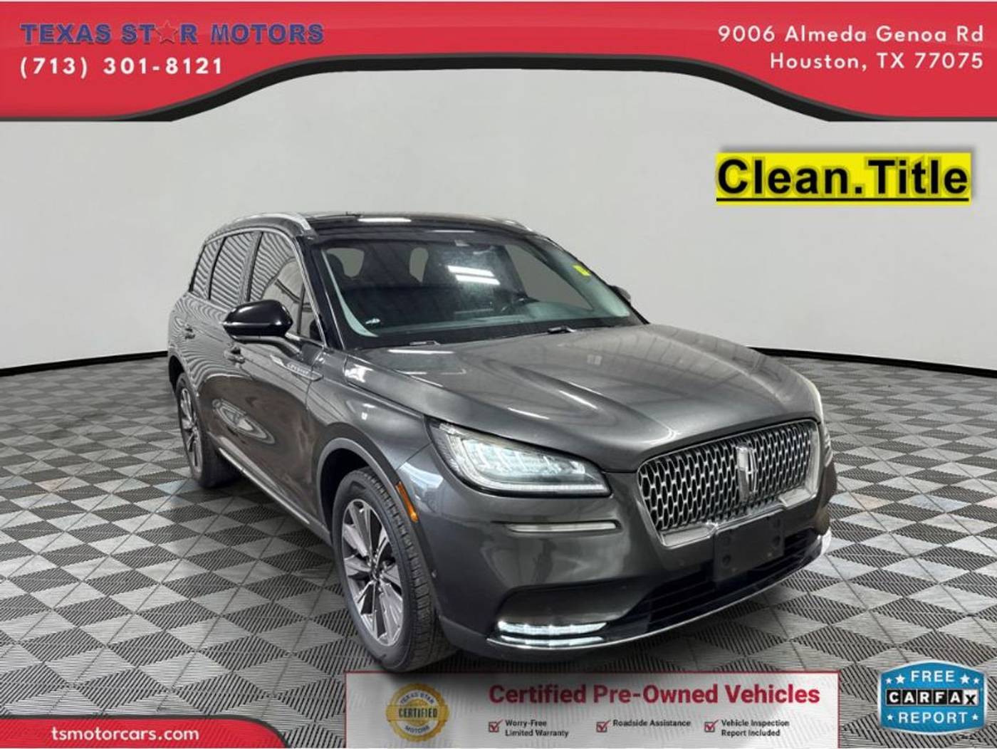 2020 Lincoln Corsair Reserve — SUV — 81,074 mi — Houston, TX