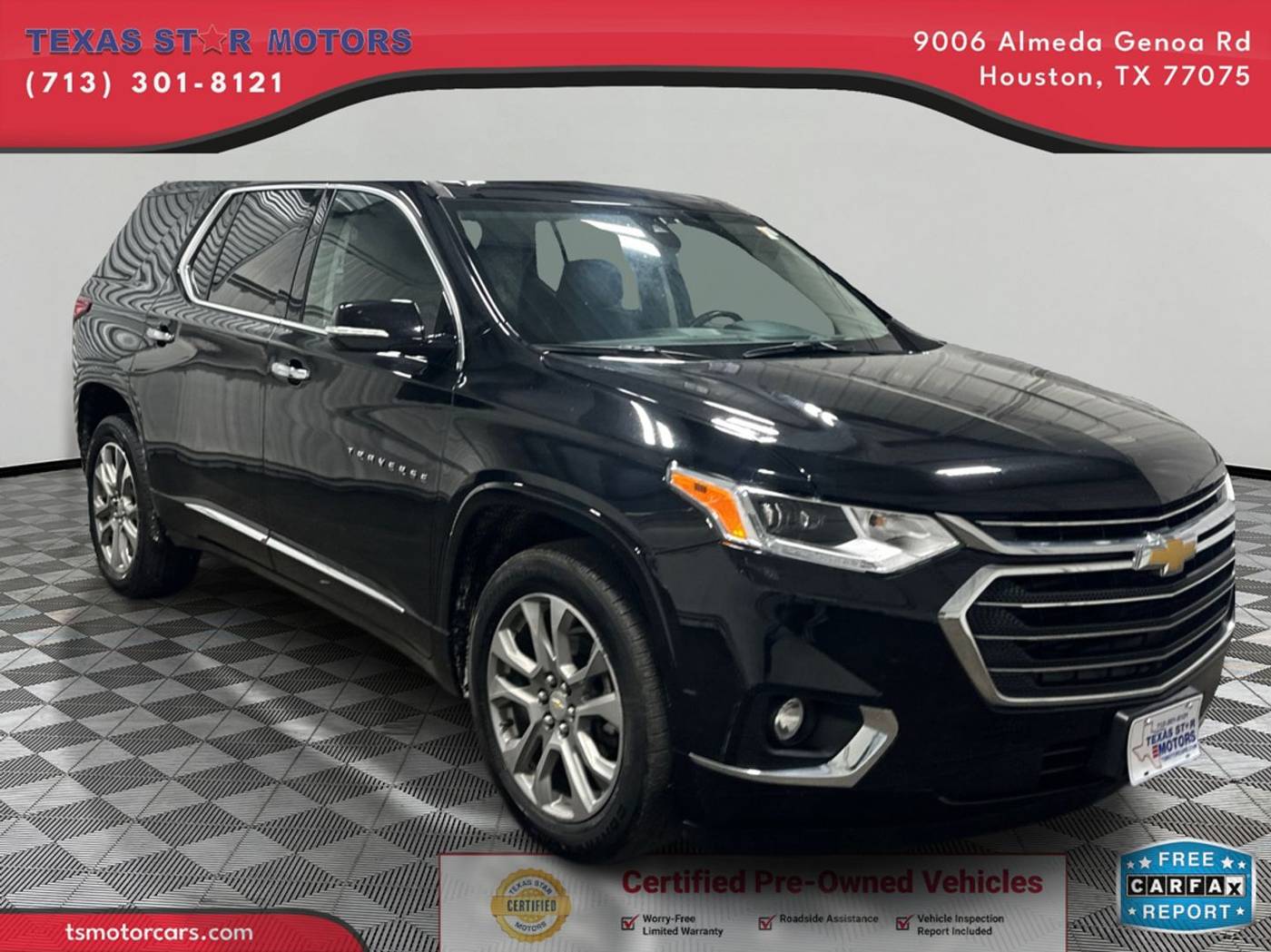 2019 Chevrolet Traverse Premier — SUV — 100,388 mi — Houston, TX