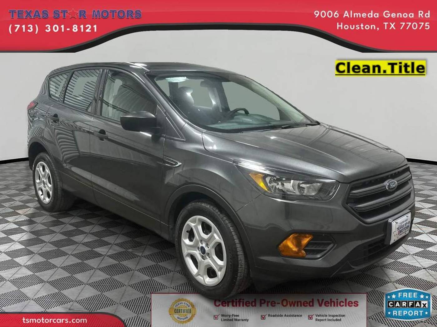 2019 Ford Escape S — SUV — 52,683 mi — Houston, TX