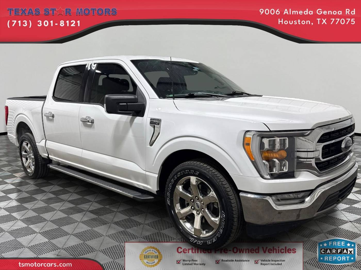 2021 Ford F-150 XLT — Pickup Truck — 93,374 mi — Houston, TX