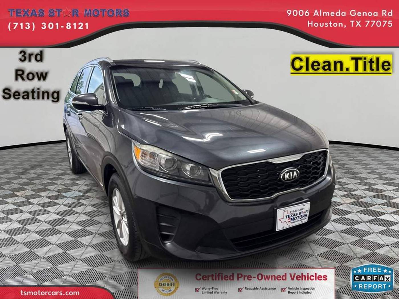 2019 Kia Sorento LX — SUV — 99,155 mi — Houston, TX