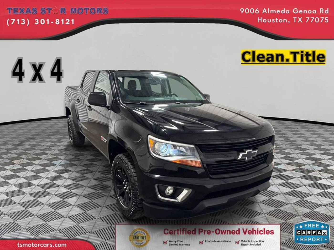 2018 Chevrolet Colorado Z71 — Pickup Truck — 94,032 mi — Houston, TX