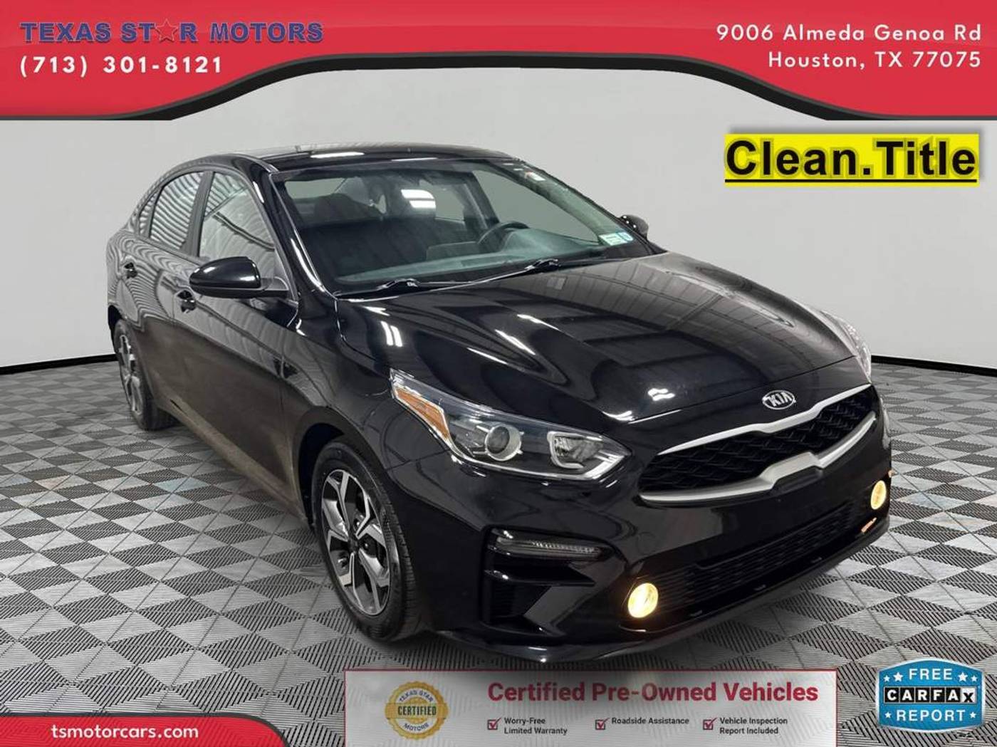 2021 Kia Forte LXS — Sedan — 36,146 mi — Houston, TX