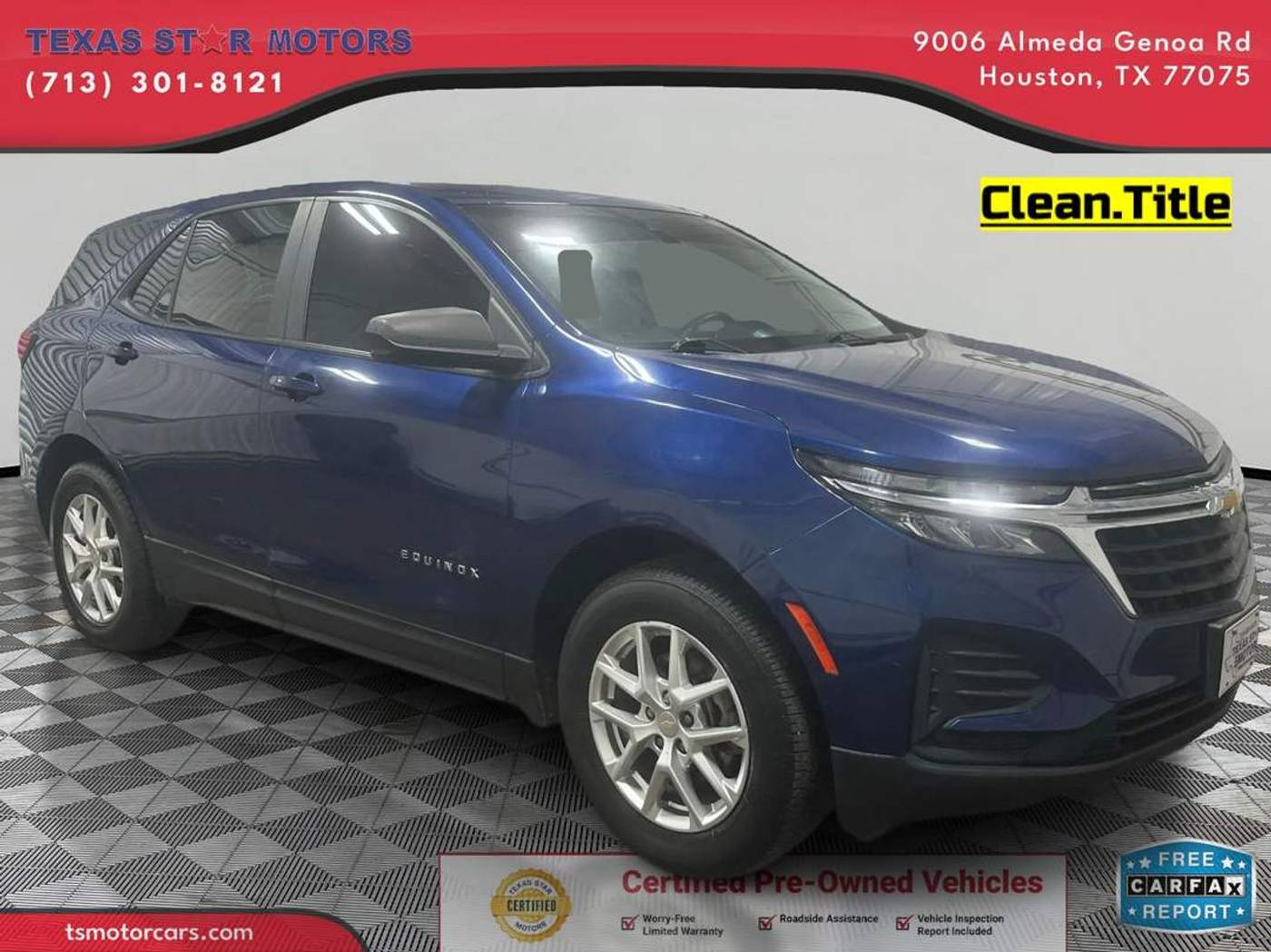 2022 Chevrolet Equinox LS — SUV — 39,666 mi — Houston, TX