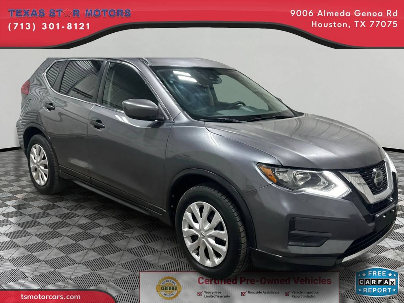 2019 Nissan Rogue S — SUV — 61,650 mi — Houston, TX