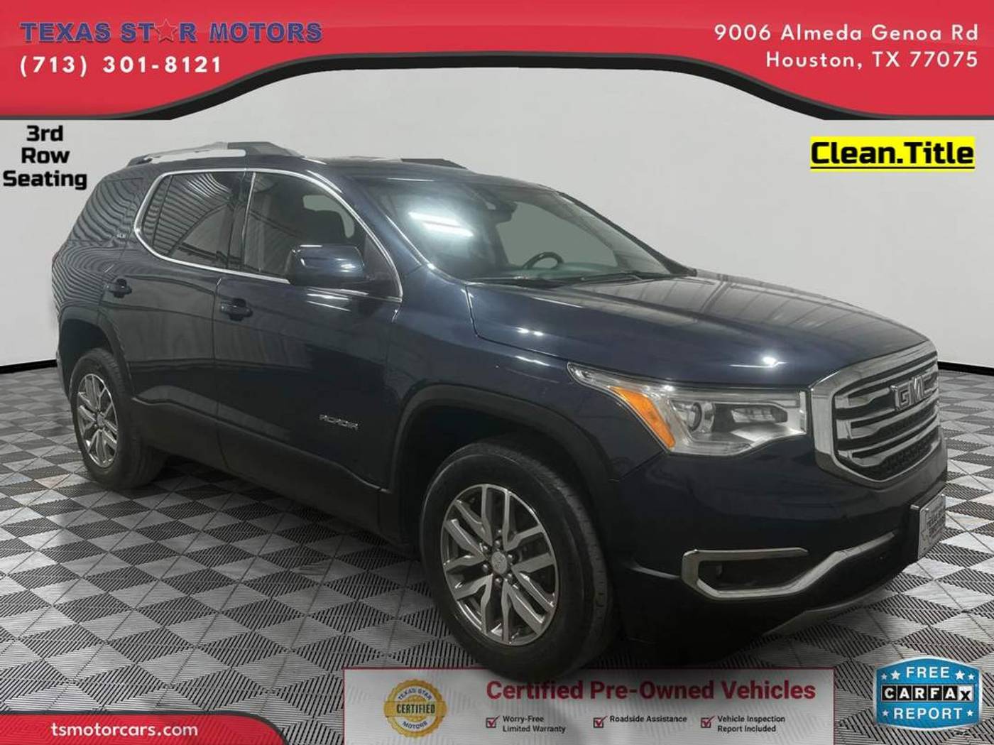 2019 GMC Acadia SLE — SUV — 58,462 mi — Houston, TX