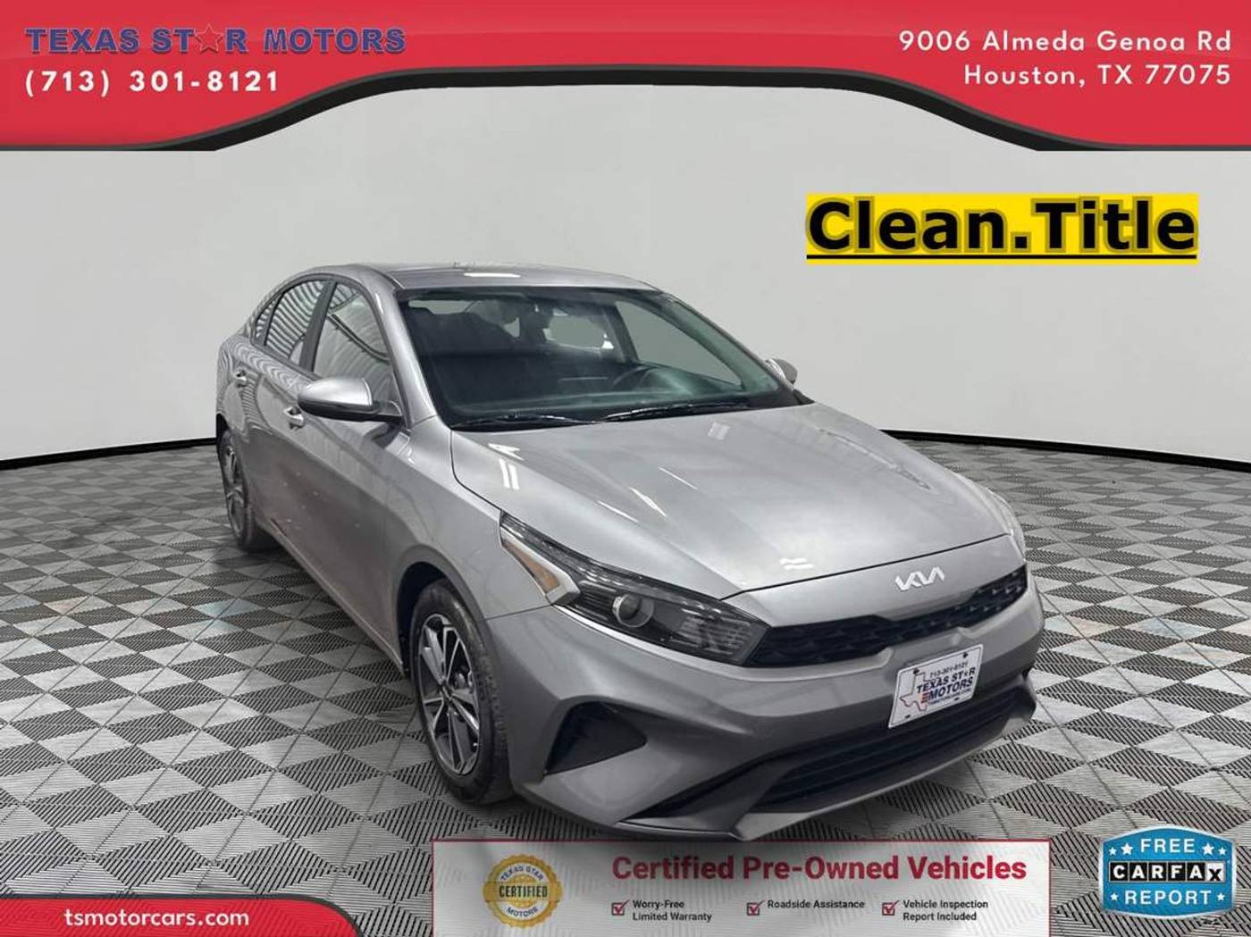 2024 Kia Forte LXS — Sedan — 44,557 mi — Houston, TX