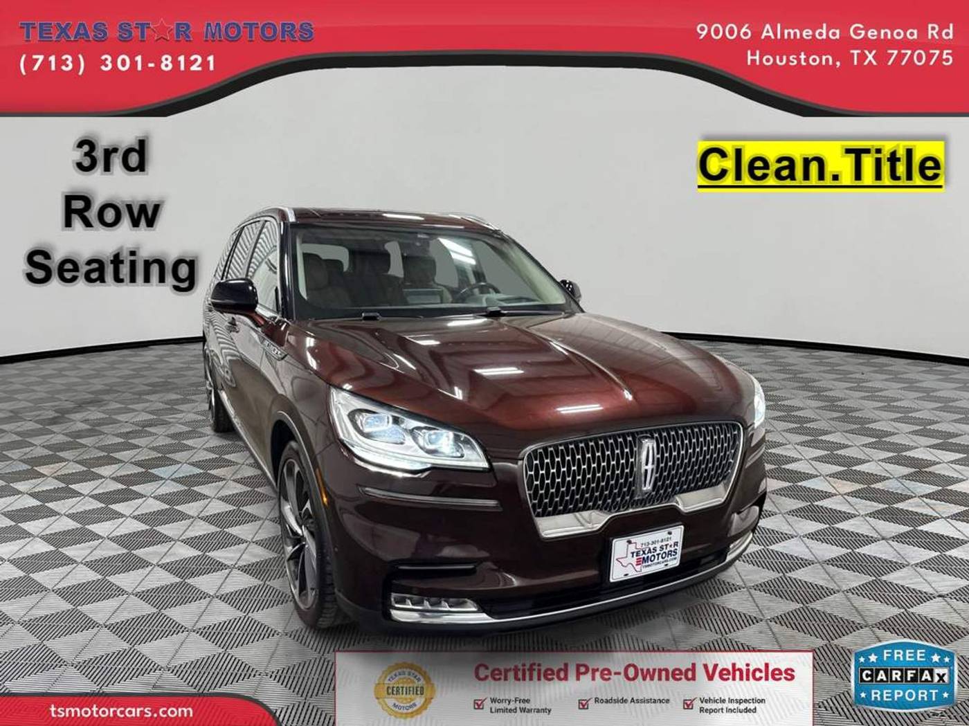 2020 Lincoln Aviator Reserve — SUV — 83,425 mi — Houston, TX