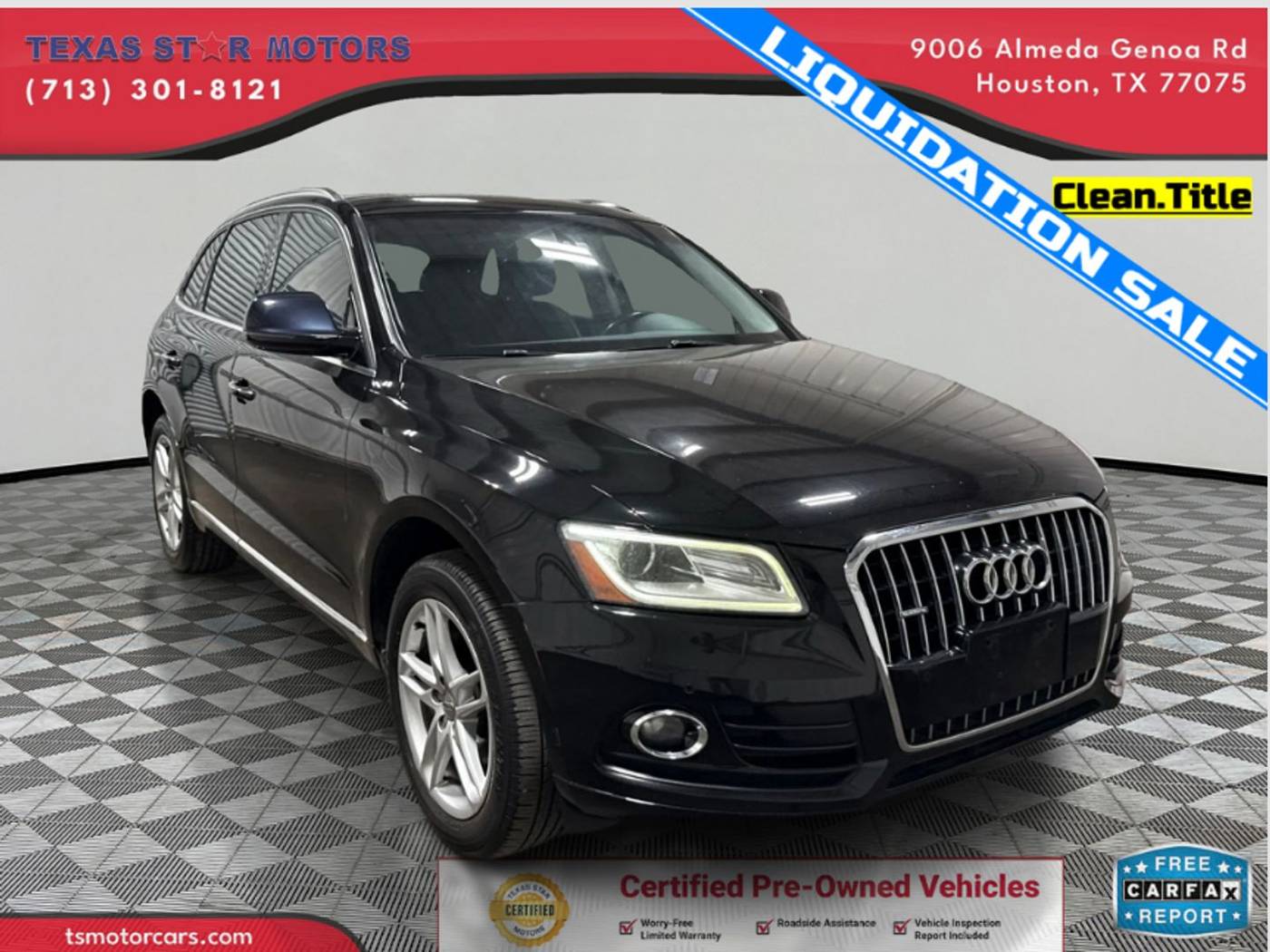 2016 Audi Q5 Premium Plus — SUV — 114,296 mi — Houston, TX