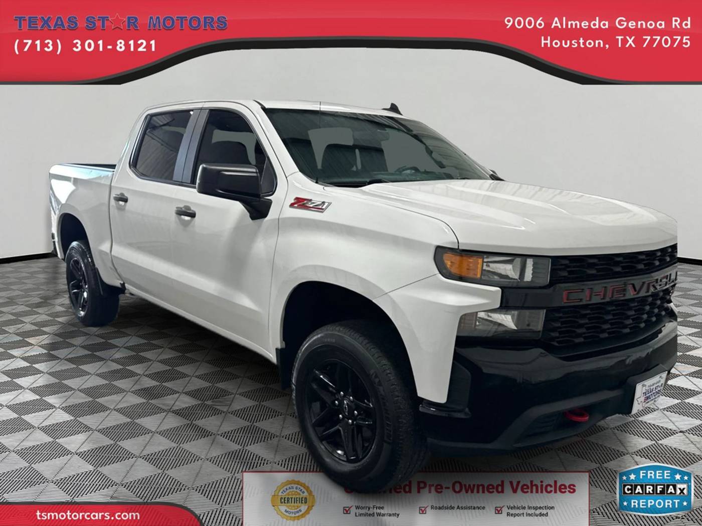 2020 Chevrolet Silverado 1500 Custom Trail Boss — Pickup Truck — 79,880 mi — Houston, TX