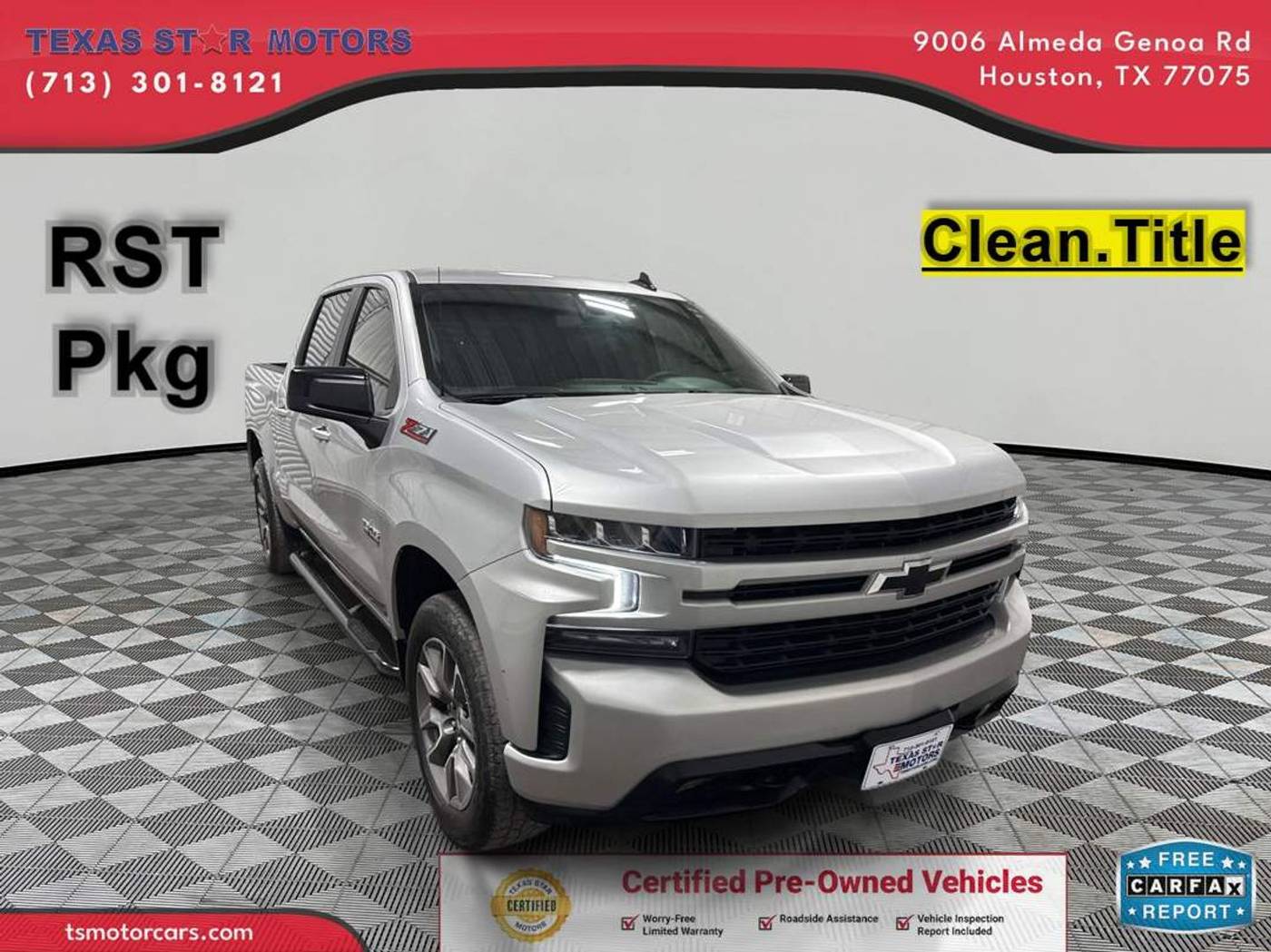 2022 Chevrolet Silverado 1500 LTD RST — Pickup Truck — 82,042 mi — Houston, TX