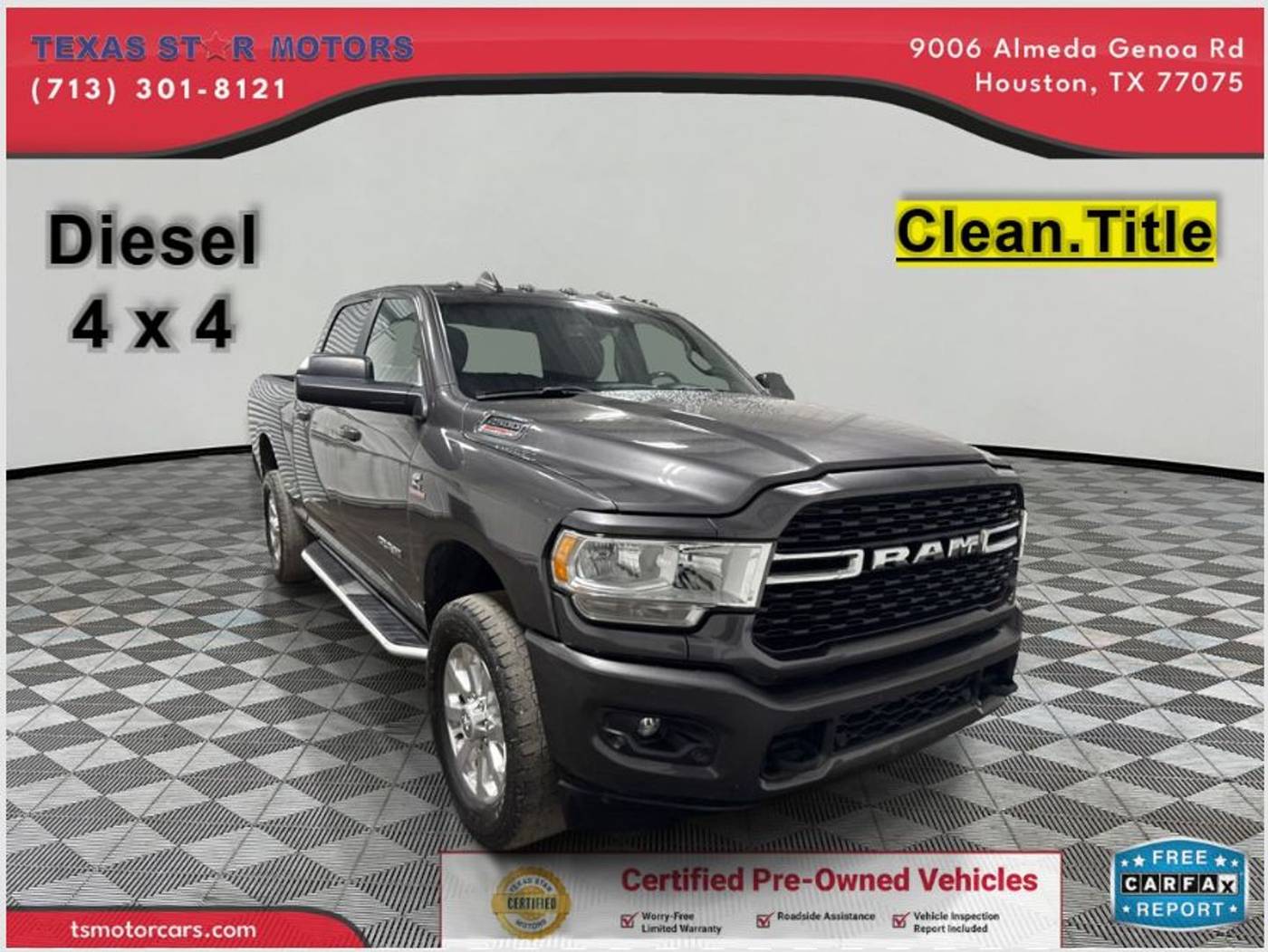 2022 Ram 2500 Big Horn — Pickup Truck — 77,197 mi — Houston, TX