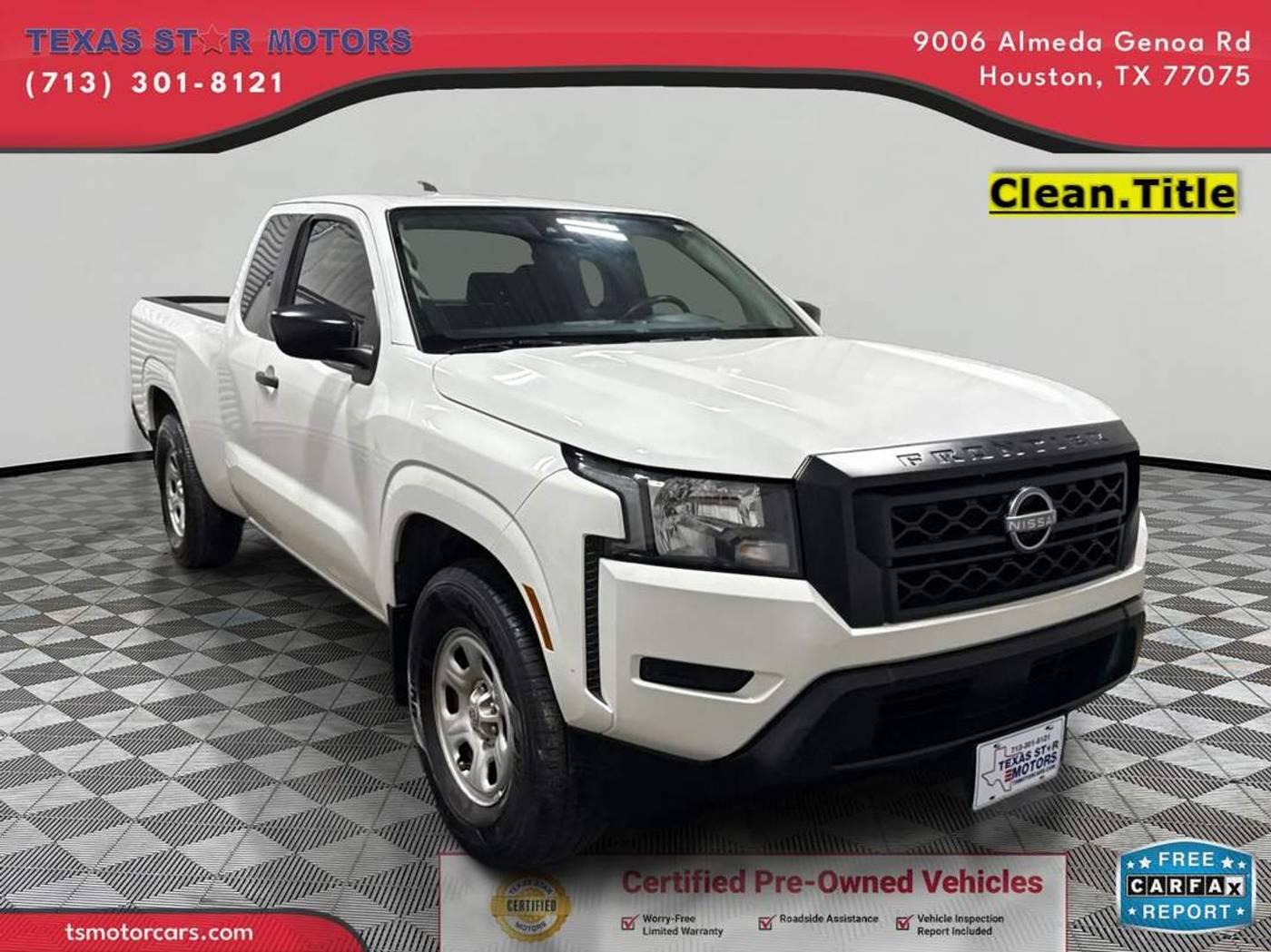 2023 Nissan Frontier S — Pickup Truck — 38,563 mi — Houston, TX