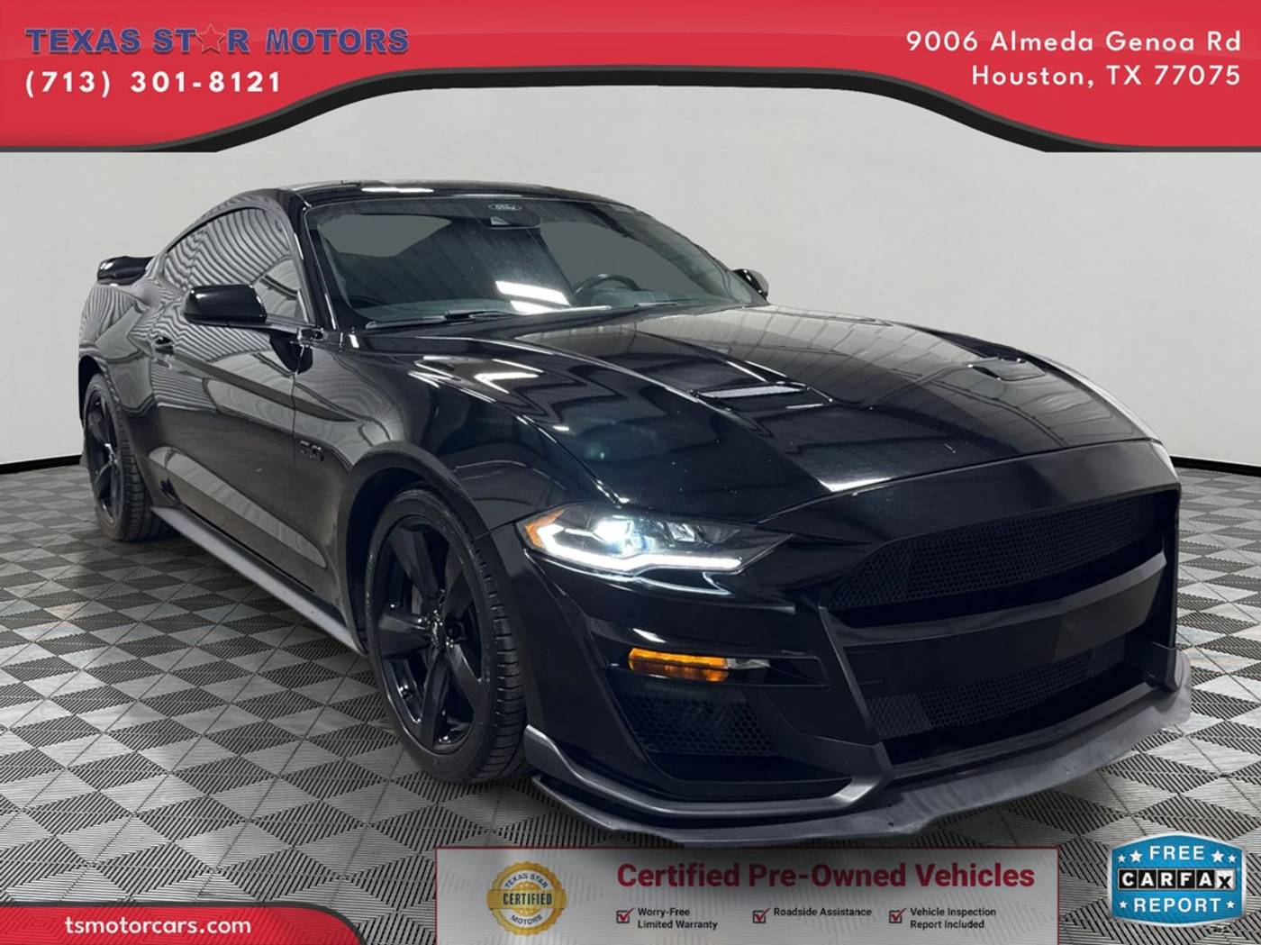 2021 Ford Mustang GT — Coupe — 48,440 mi — Houston, TX