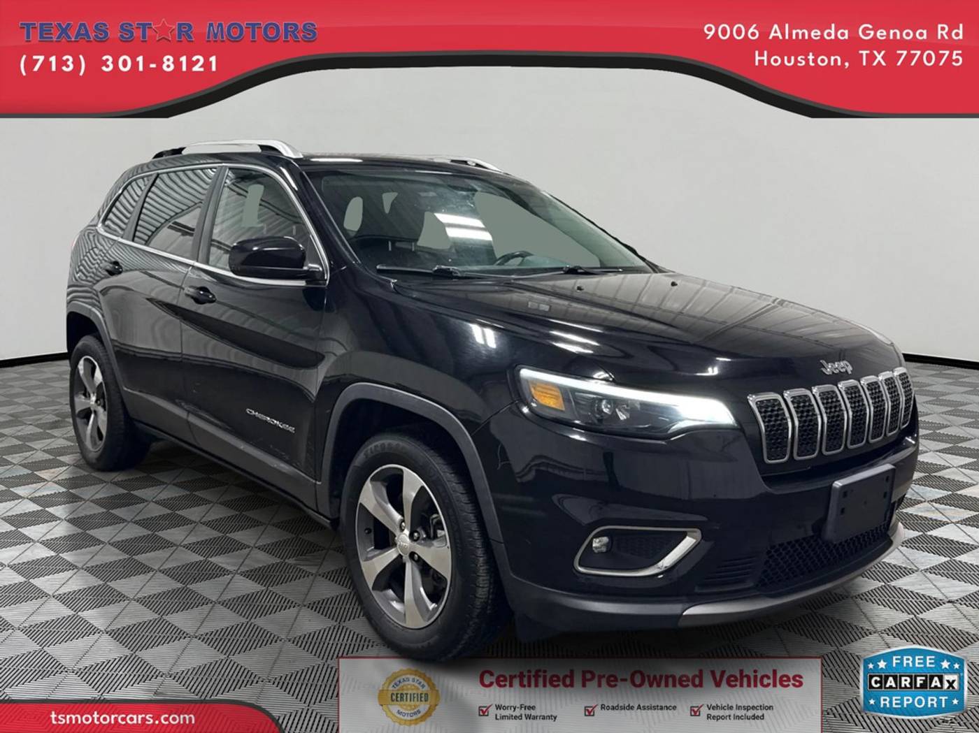 2019 Jeep Cherokee Limited — SUV — 91,215 mi — Houston, TX