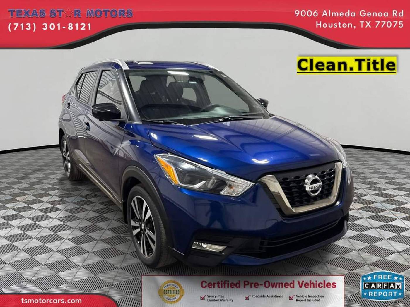 2018 Nissan Kicks SR — SUV — 45,897 mi — Houston, TX
