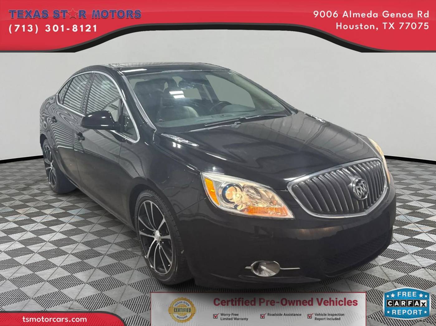 2016 Buick Verano Sport Touring — Sedan — 63,158 mi — Houston, TX