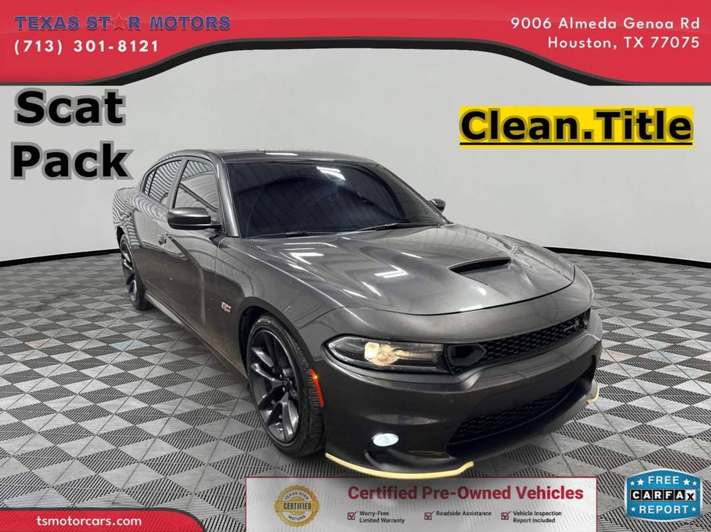 2020 Dodge Charger Scat Pack — Sedan — 54,676 mi — Houston, TX