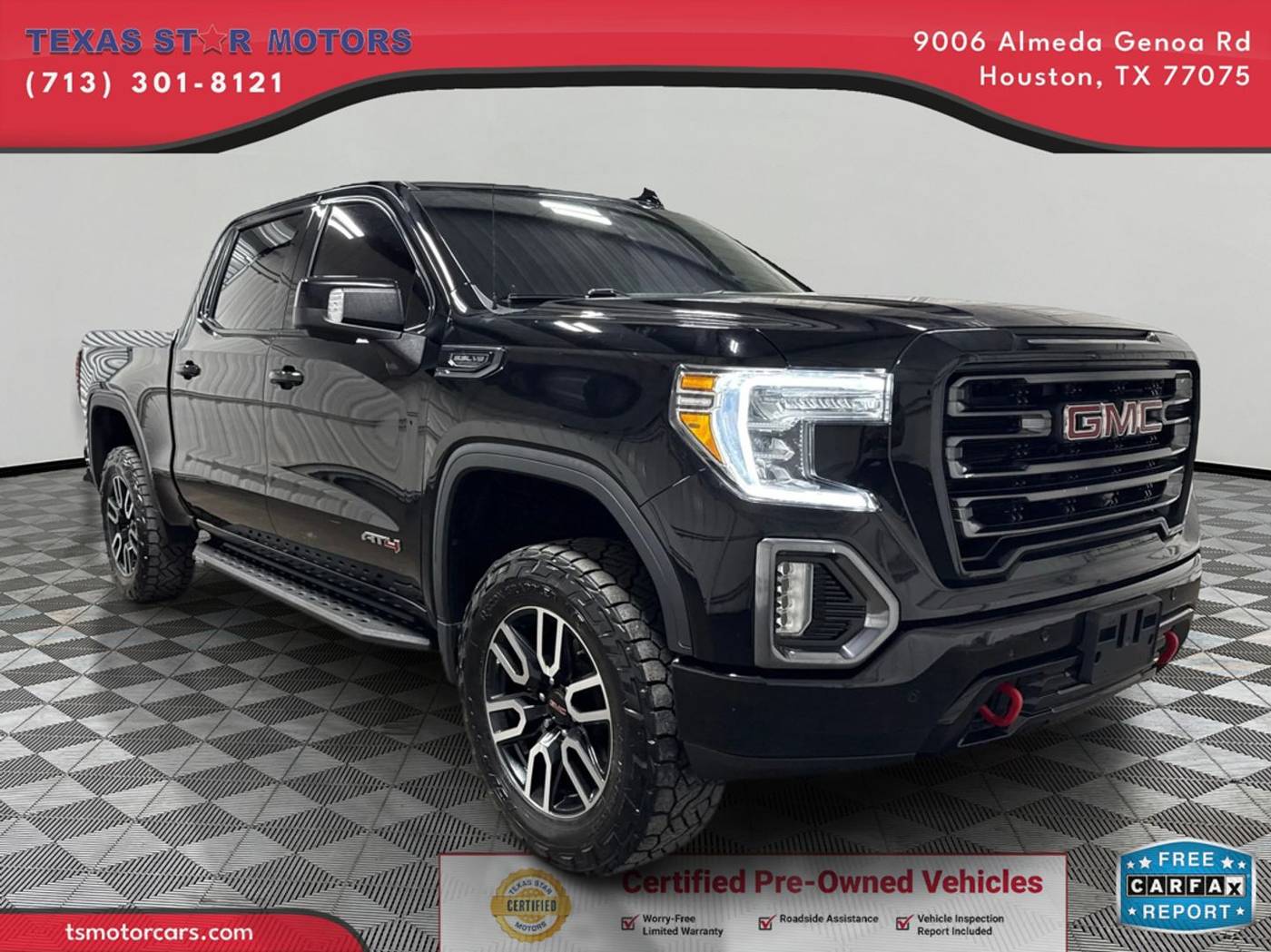 2021 GMC Sierra 1500 AT4 — Pickup Truck — 91,629 mi — Houston, TX