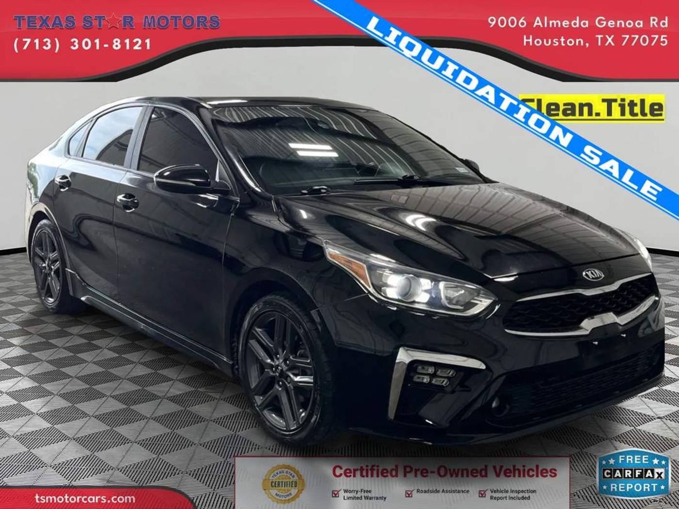 2020 Kia Forte GT-Line — Sedan — 87,296 mi — Houston, TX