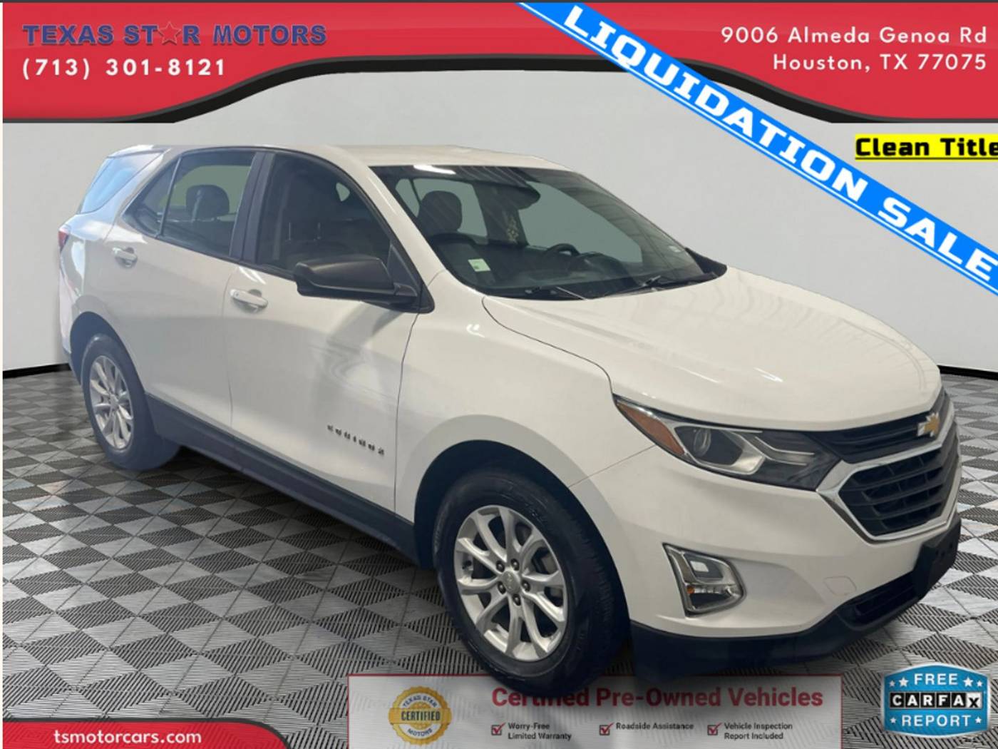 2020 Chevrolet Equinox LS — SUV — 97,443 mi — Houston, TX