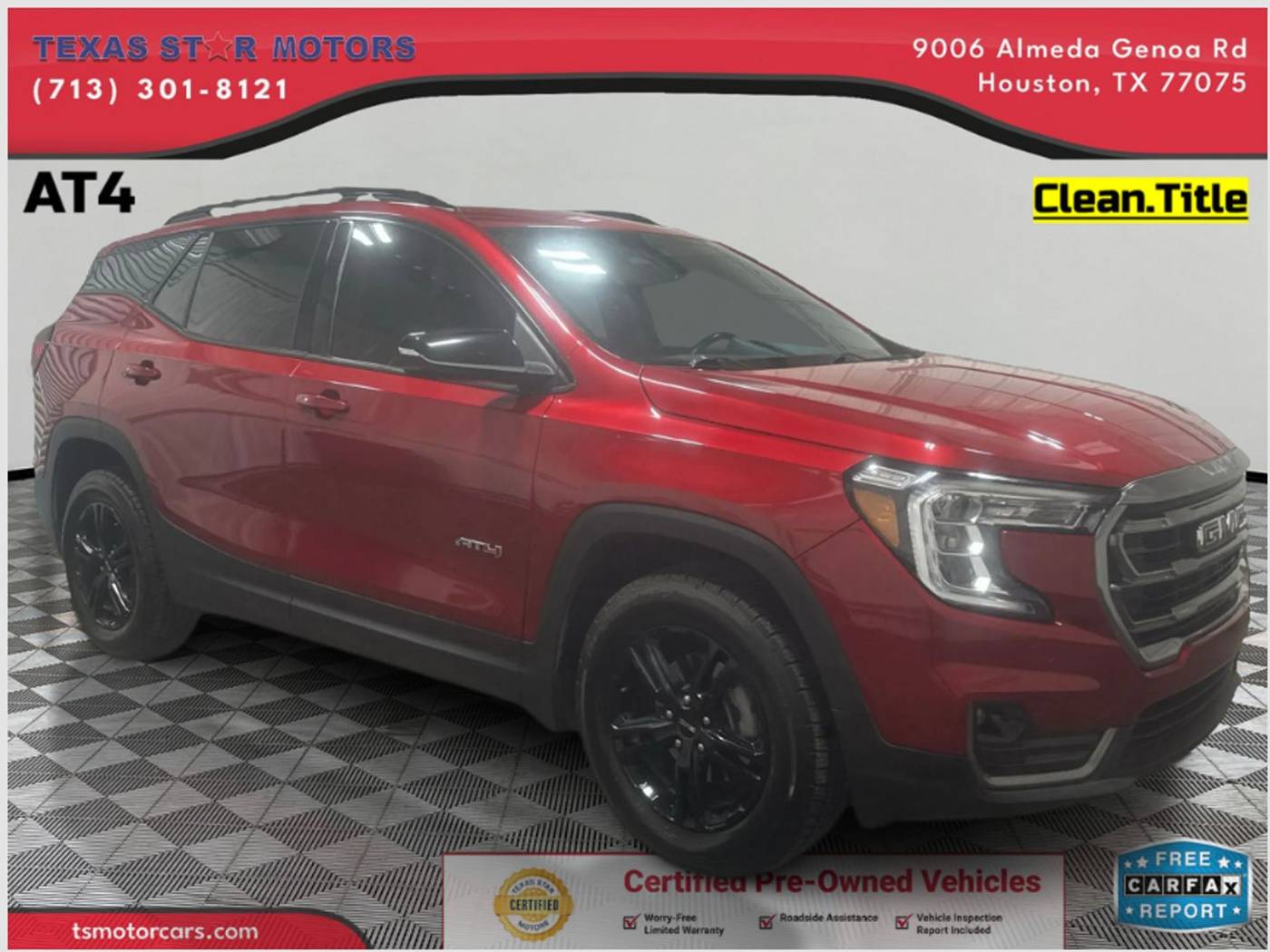 2022 GMC Terrain AT4 — SUV — 90,594 mi — Houston, TX