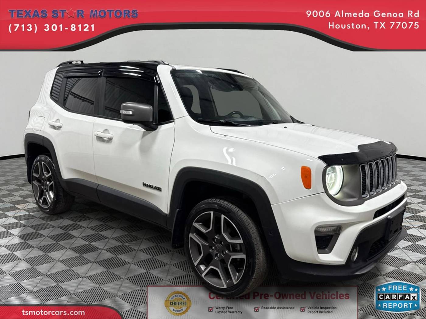 2020 Jeep Renegade Limited — SUV — 54,969 mi — Houston, TX
