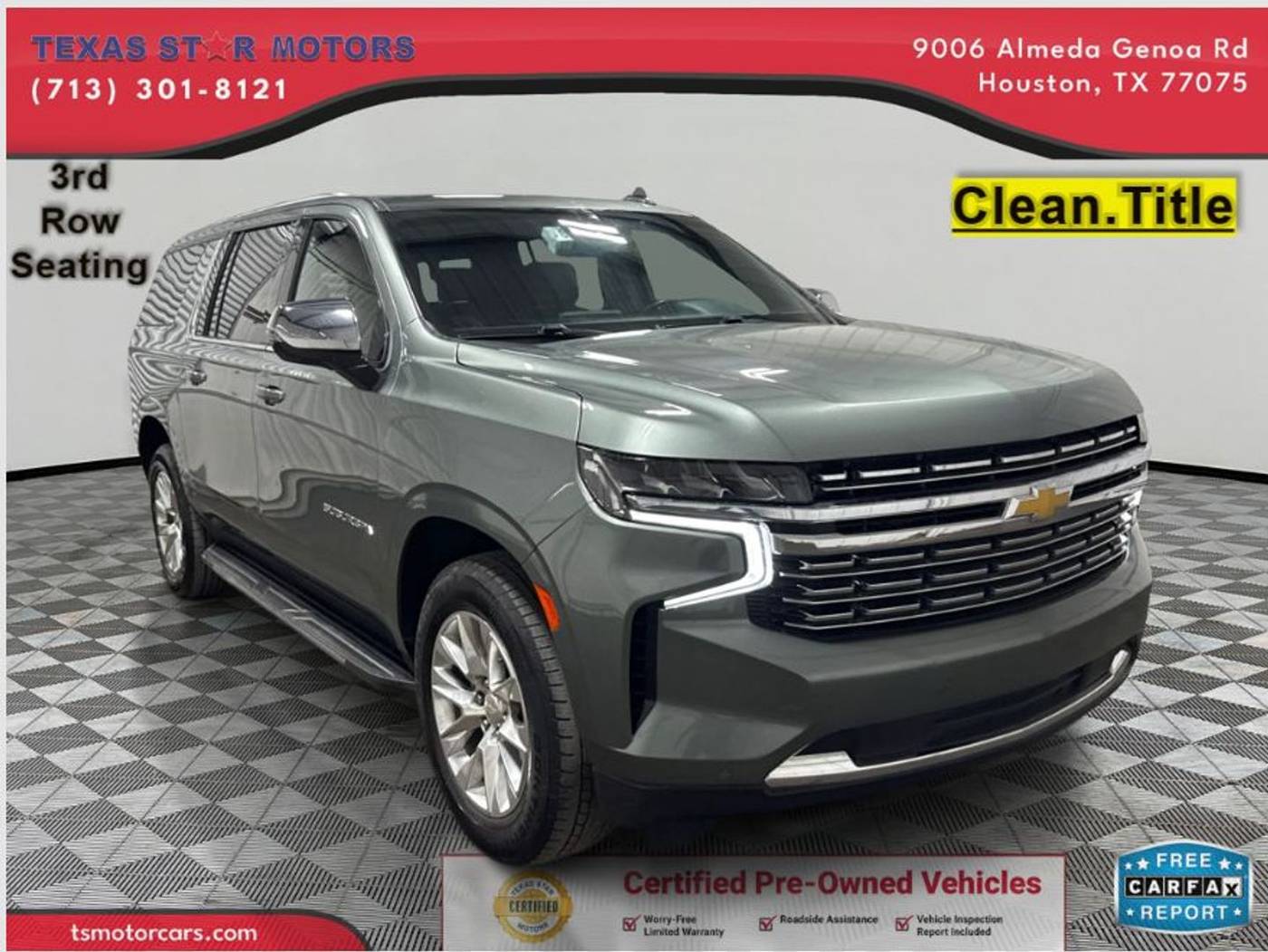 2023 Chevrolet Suburban Premier — SUV — 75,010 mi — Houston, TX
