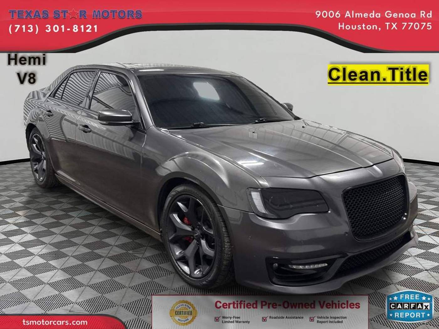 2021 Chrysler 300 S — Sedan — 95,075 mi — Houston, TX