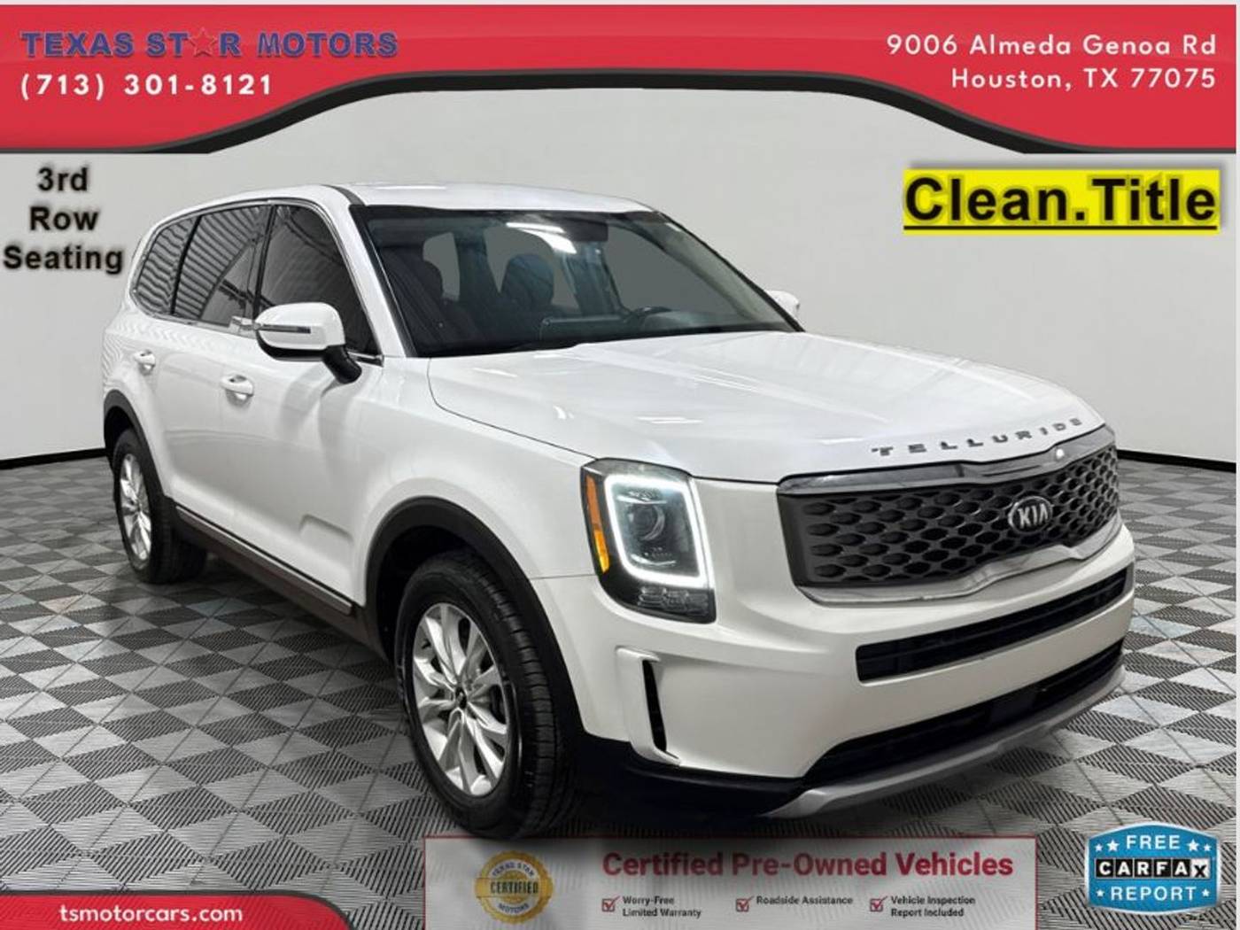 2020 Kia Telluride LX — SUV — 88,193 mi — Houston, TX