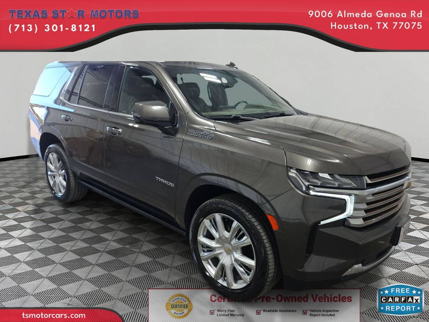 2021 Chevrolet Tahoe High Country — SUV — 91,638 mi — Houston, TX