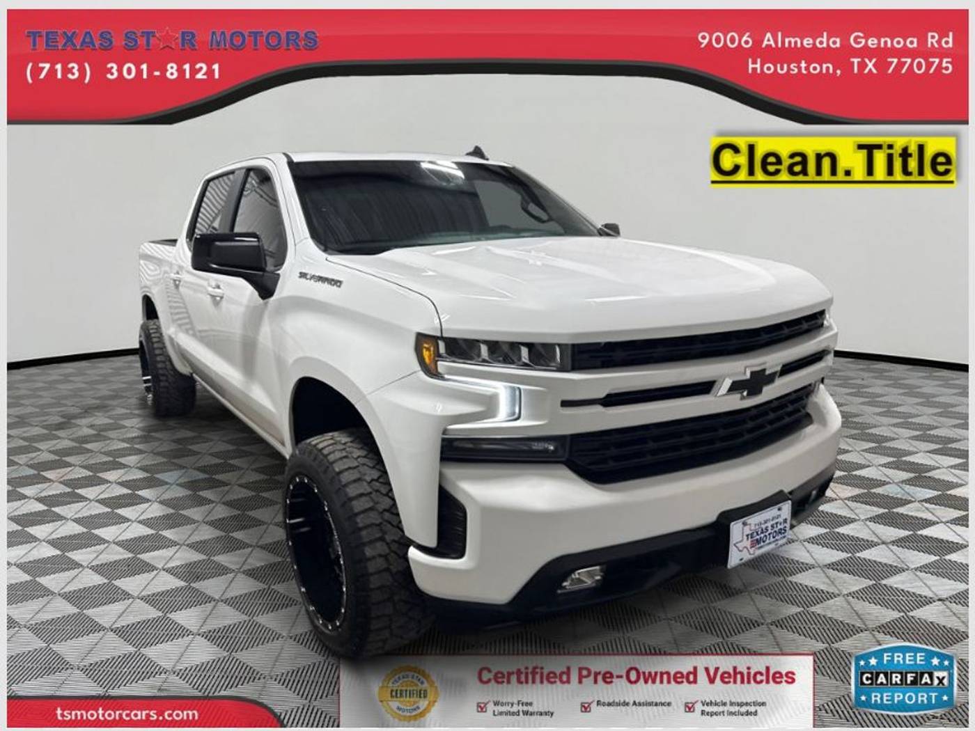 2021 Chevrolet Silverado 1500 RST — Pickup Truck — 61,362 mi — Houston, TX
