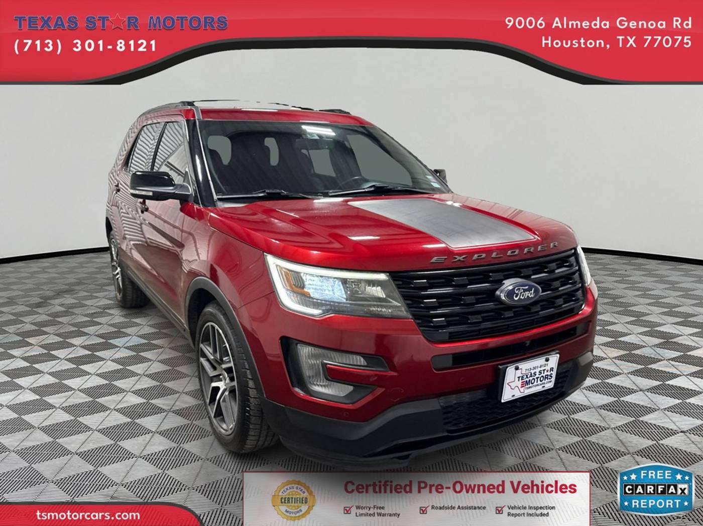 2017 Ford Explorer Sport — SUV — 89,556 mi — Houston, TX
